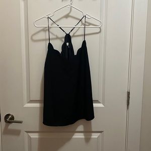 J. Crew Scalloped Tank Top